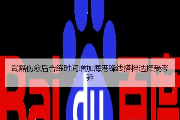 武磊伤愈后合练时间增加海港锋线搭档选择受考验